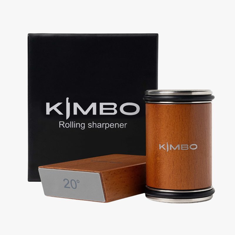 Kimbo Rolling Sharpener with block and gift box